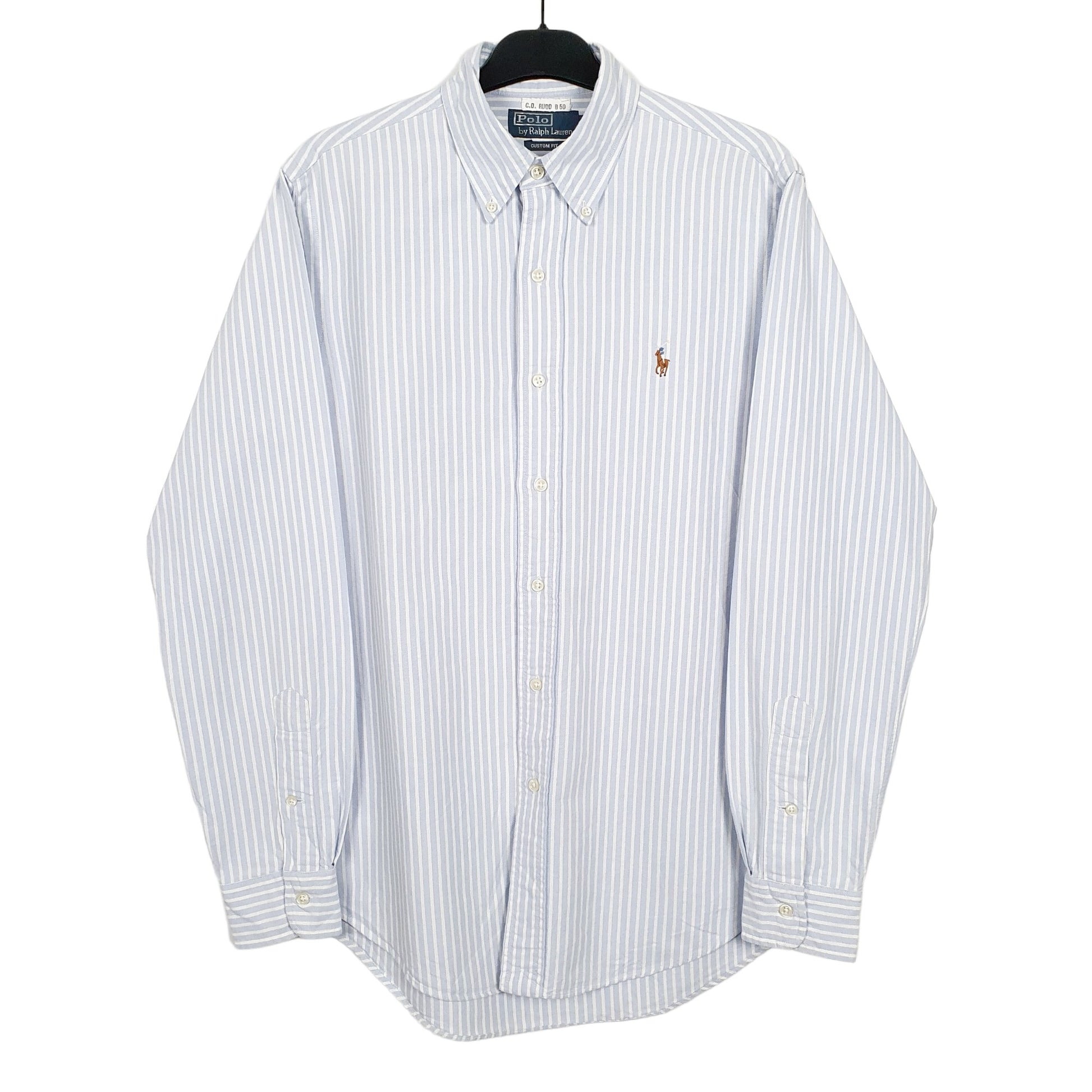 Ralph Lauren Long Sleeve Regular Fit Check Shirt Blue