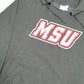 Mens Grey Champion MSU Redhawks USA College Hoodie Jumper