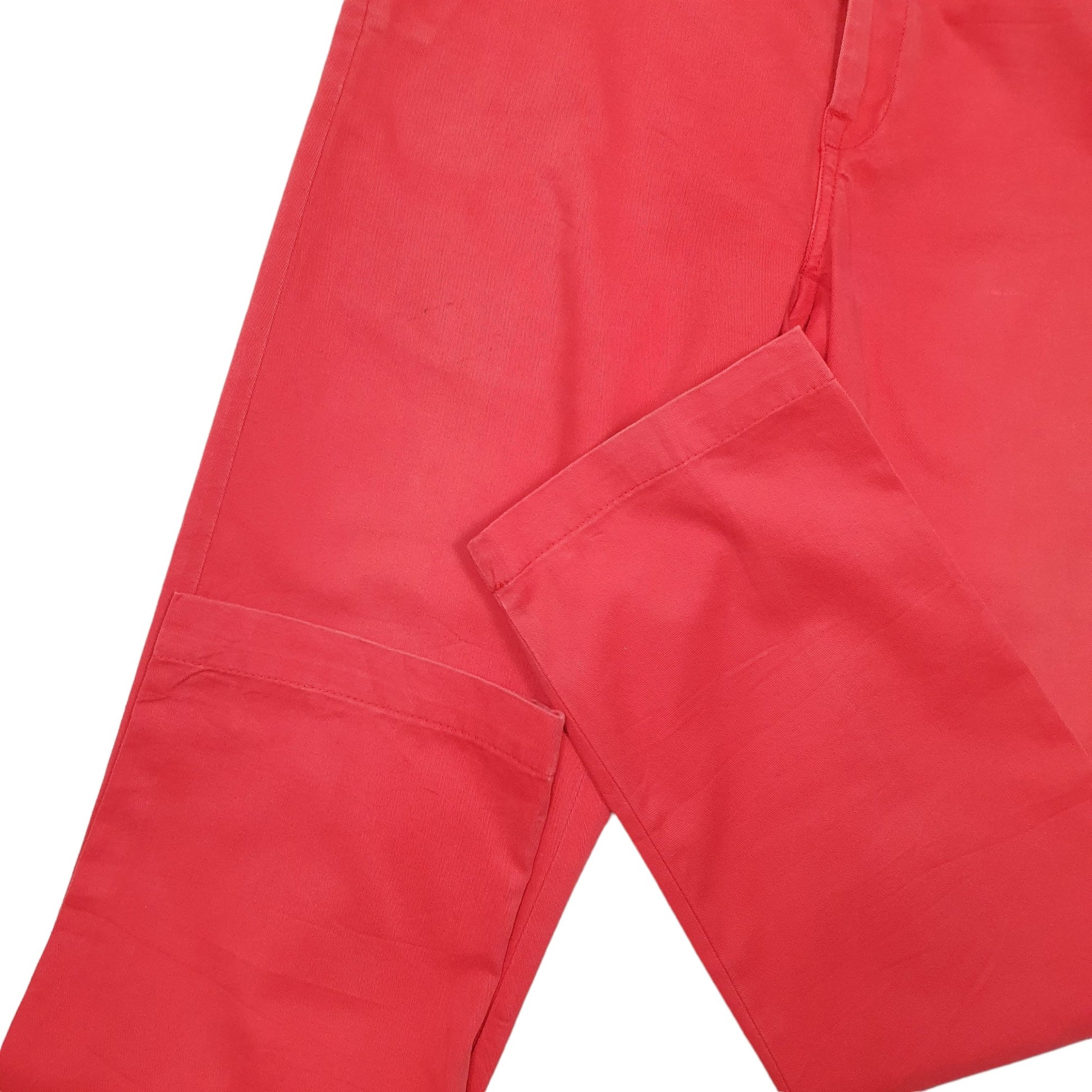 Mens Red Polo Ralph Lauren Smith Pant Chino Trousers