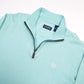 Chaps Quarter Zip Blue