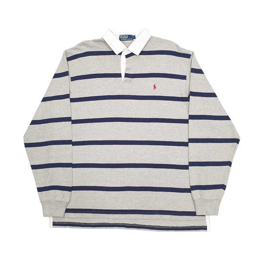 Polo Ralph Lauren Rugby Shirt L Grey