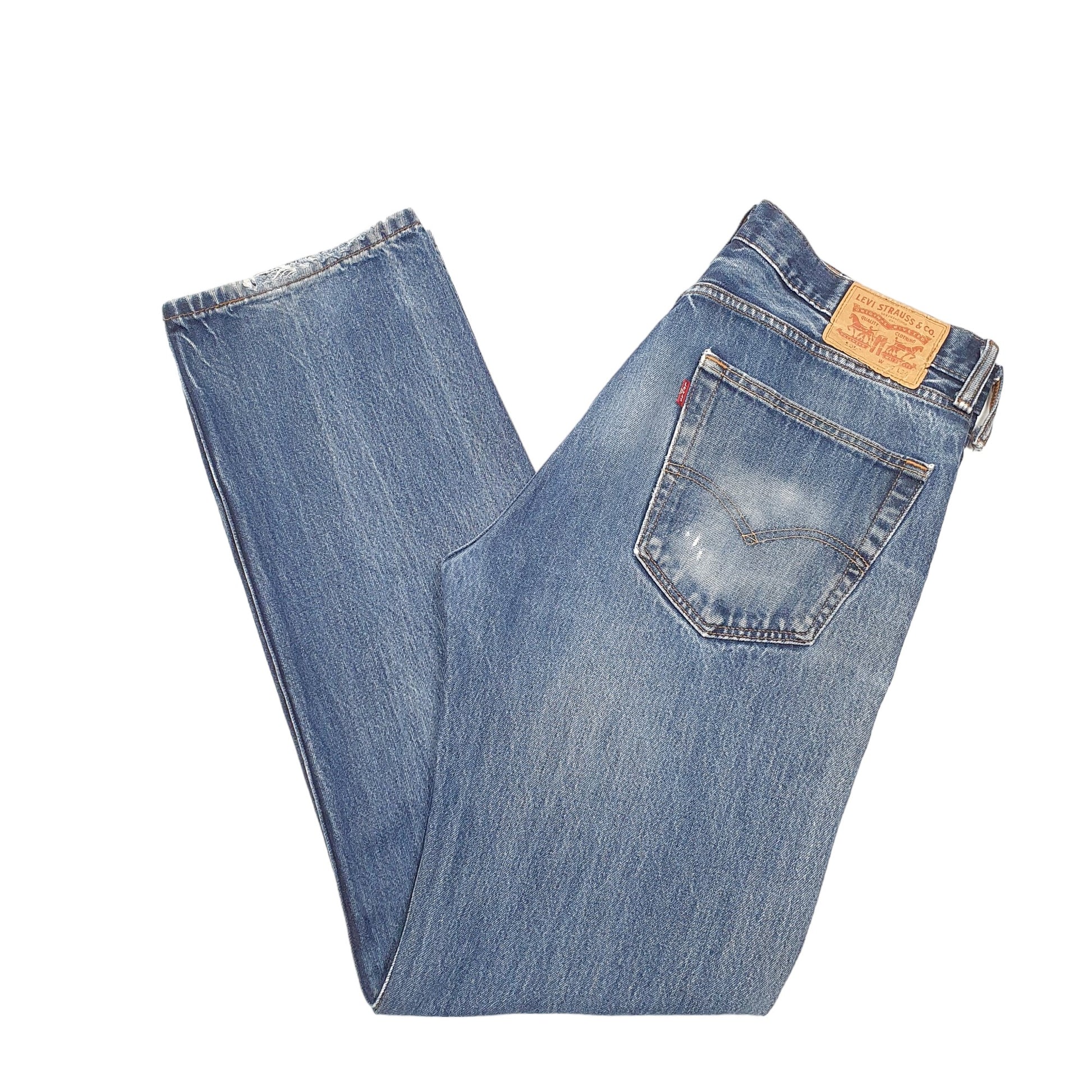 Mens Blue Levis  505 JeansW36 L34