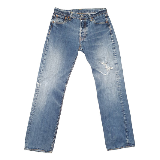 Levis 501 Regular Fit Jeans W30 L31 Blue
