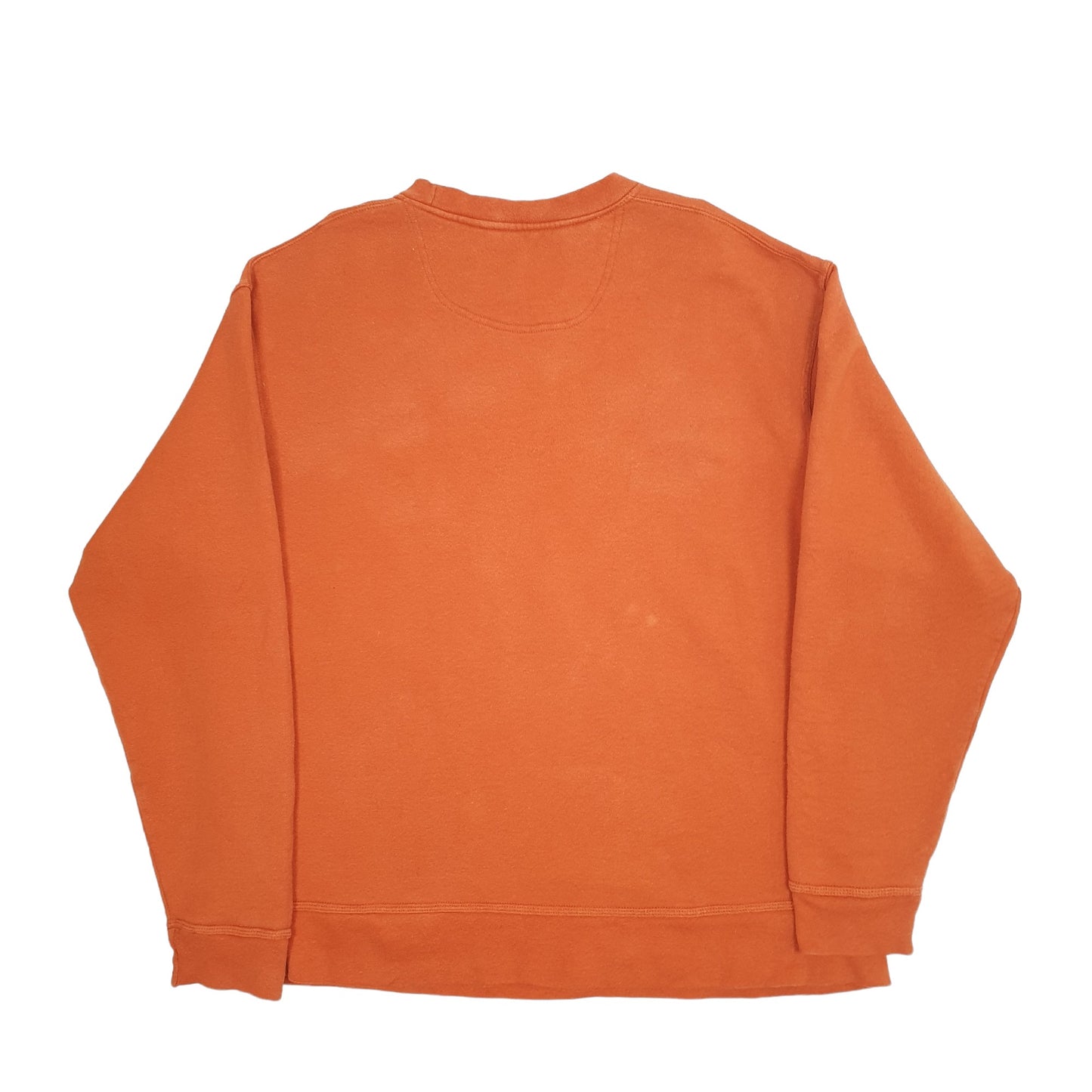 Mens Orange Champion  Crewneck Jumper