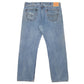 Levis 505 Regular Fit Jeans W42 L32 Blue