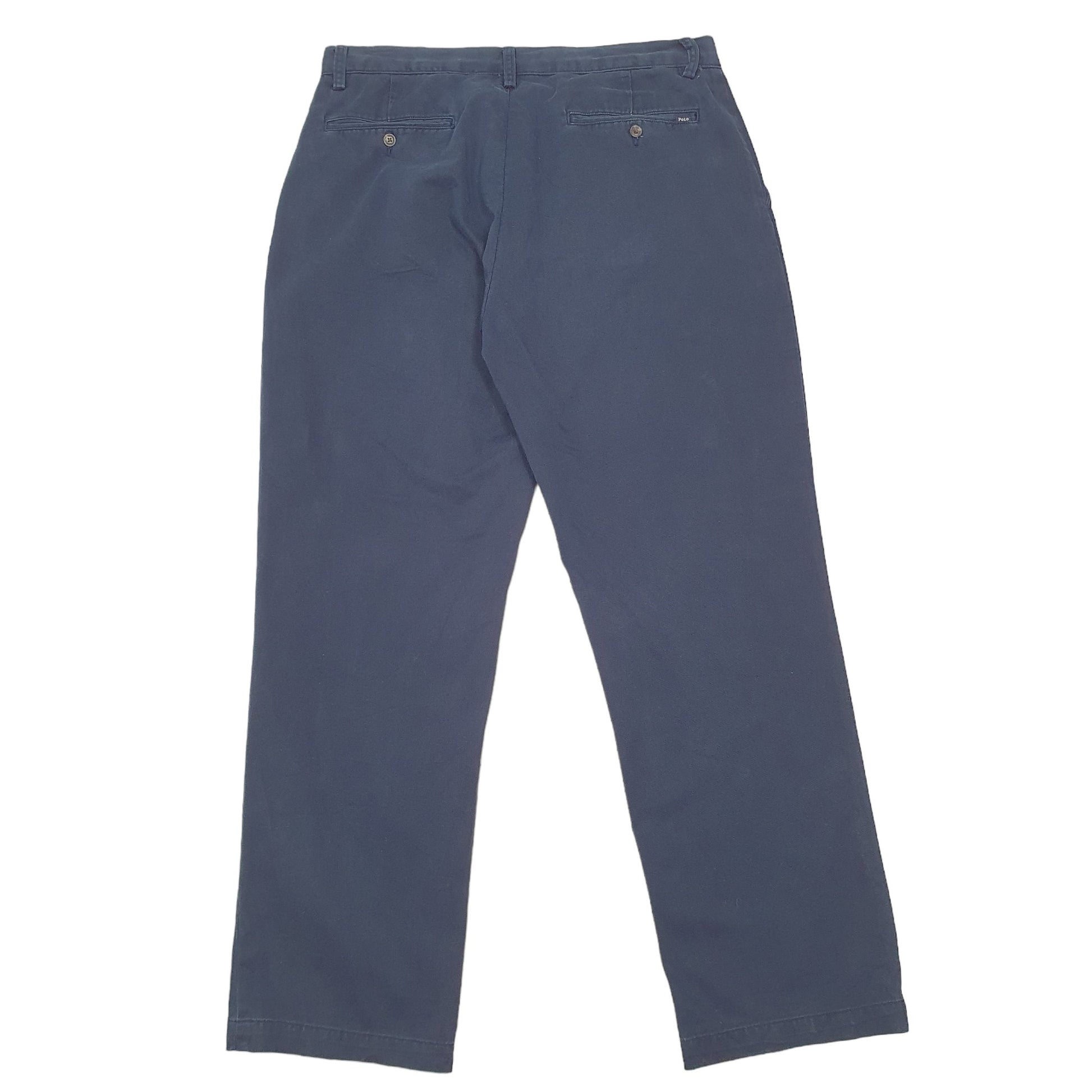 Mens Navy Polo Ralph Lauren Relaxed Chino Trousers