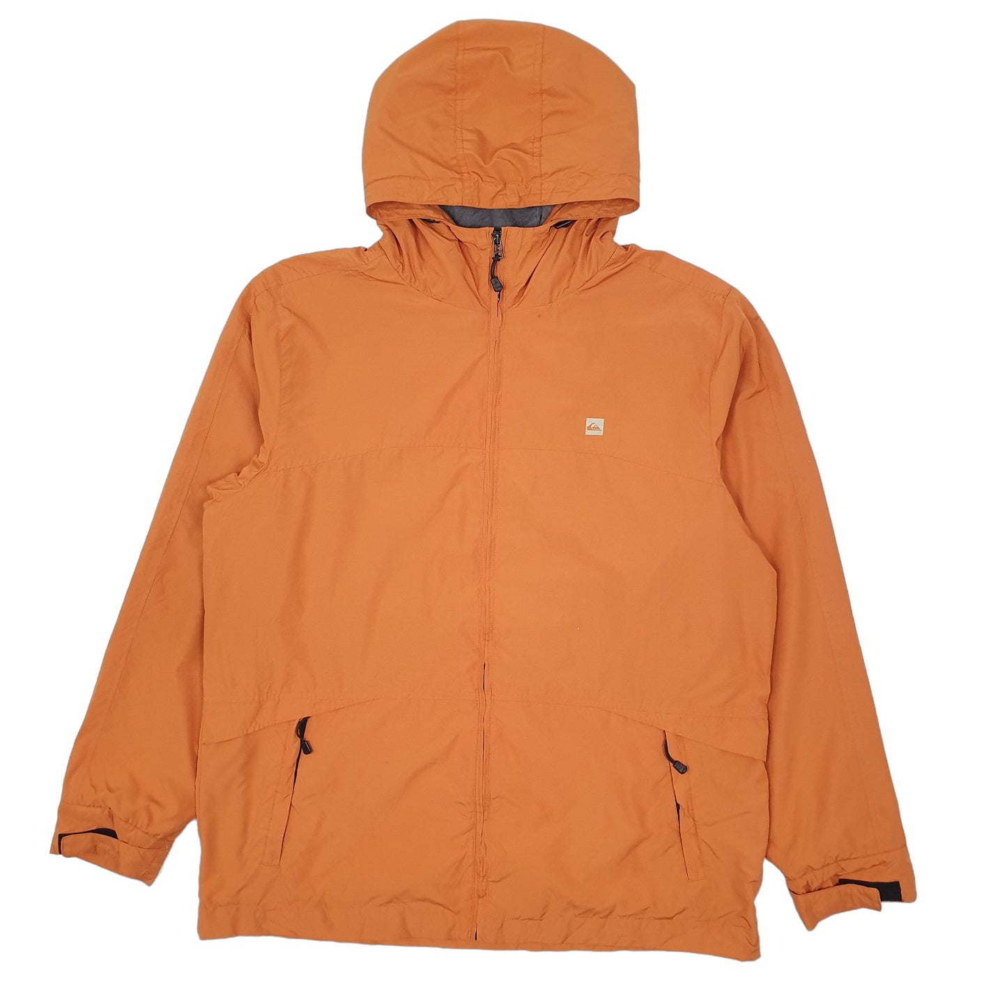 Mens Orange Quiksilver Windbreaker  Coat