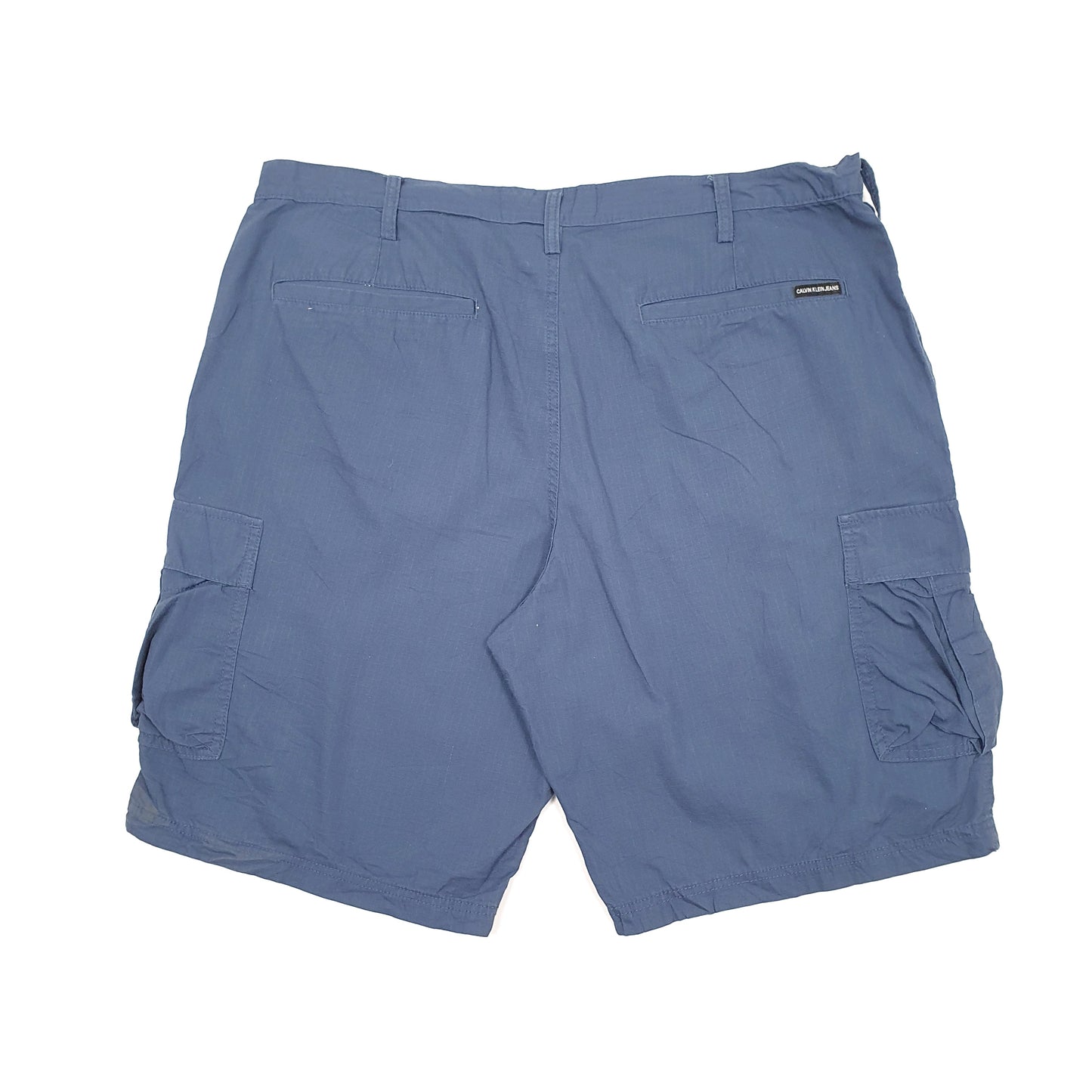 Calvin Klein Blue Cargo Workwear Shorts W40