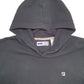 Mens Black Fila  Hoodie Jumper