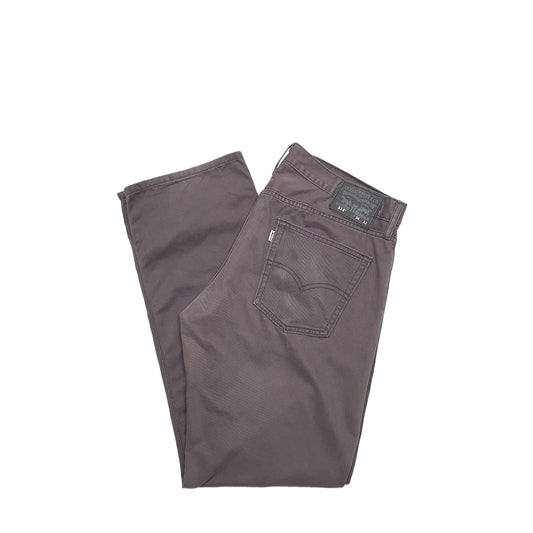 Levis 514 Straight Fit Jeans W36 L32 Grey