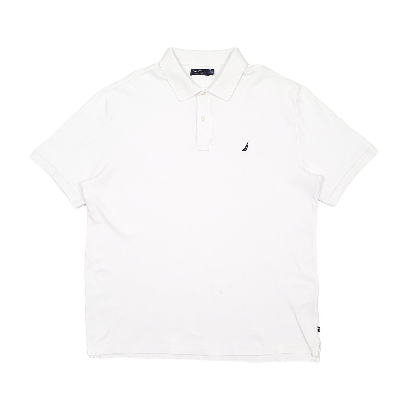 Nautica Short Sleeve Polo Shirt White