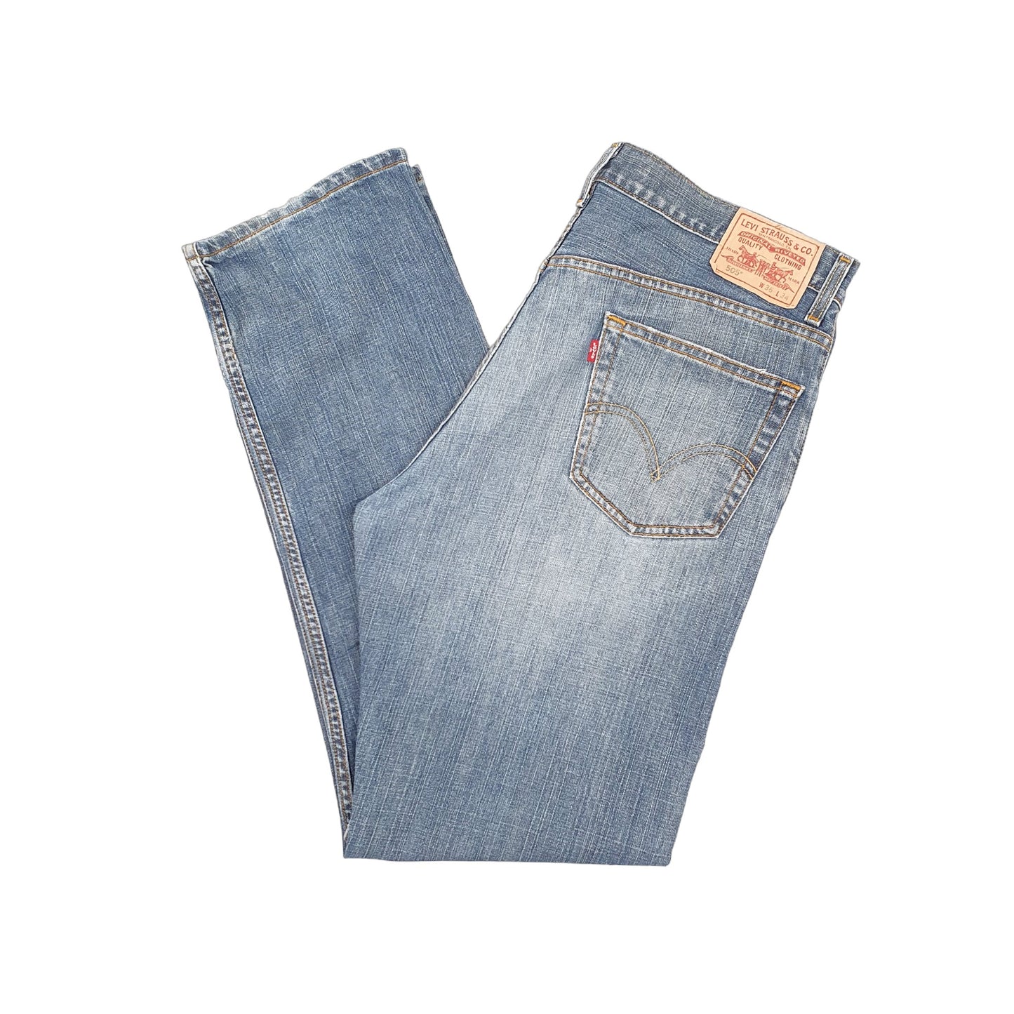 Mens Blue Levis  505 JeansW36 L34