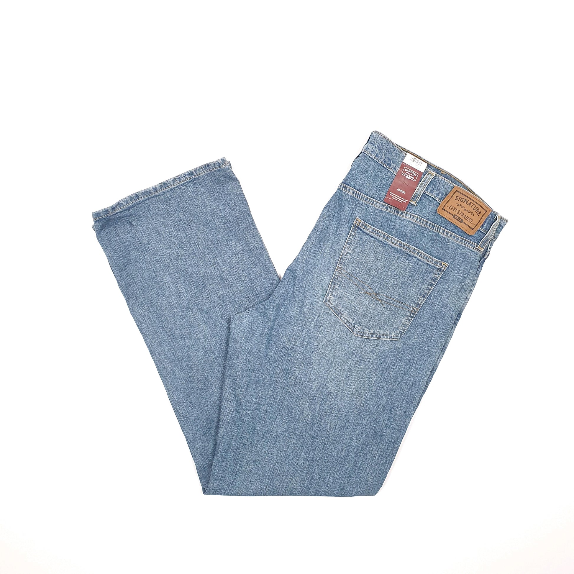 Levis Signature Straight Fit Jeans W42 L32 Blue