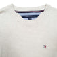 Mens Beige Tommy Hilfiger  Crewneck Jumper