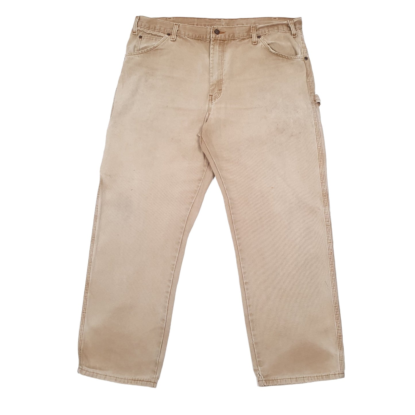 Mens Tan Dickies  Carpenter Trousers