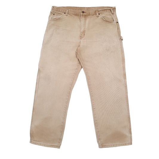 Mens Tan Dickies  Carpenter Trousers