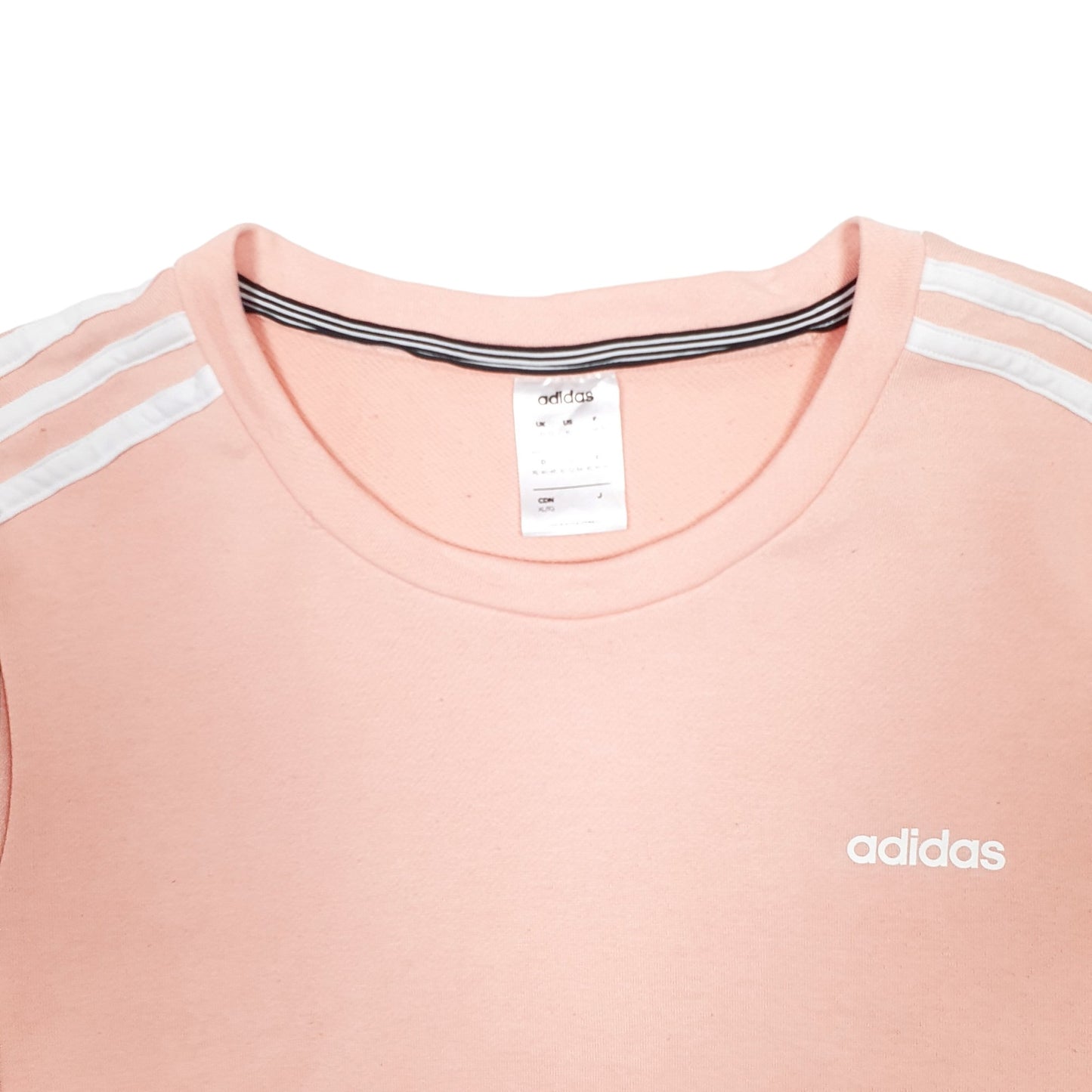 Womens Peach Adidas  Crewneck Jumper