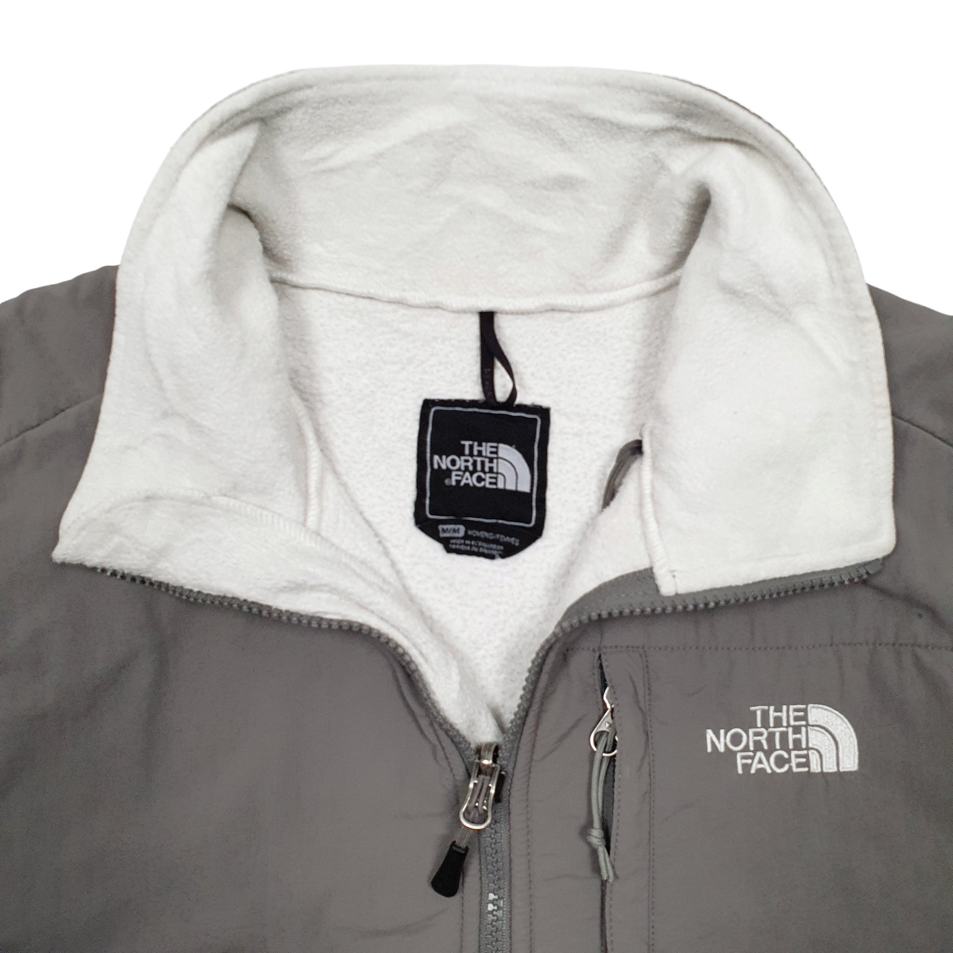 Womens Grey The North Face Denali Full Zip Coat