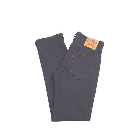 Levis 514 Straight Fit Jeans W30 L32 Black