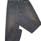 Mens Black Levis Overdyed 501 JeansW36 L34