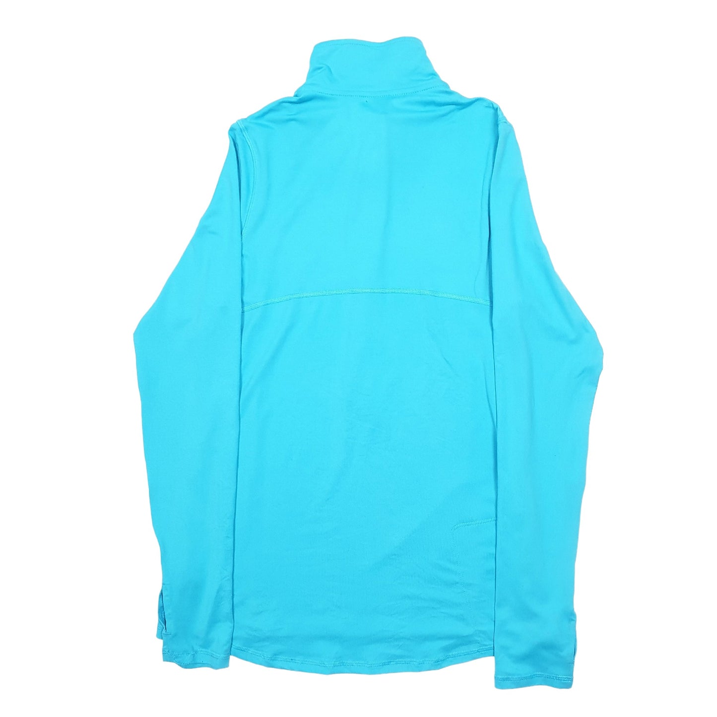 Womens Blue Champion Active Quarter Zip Jumper