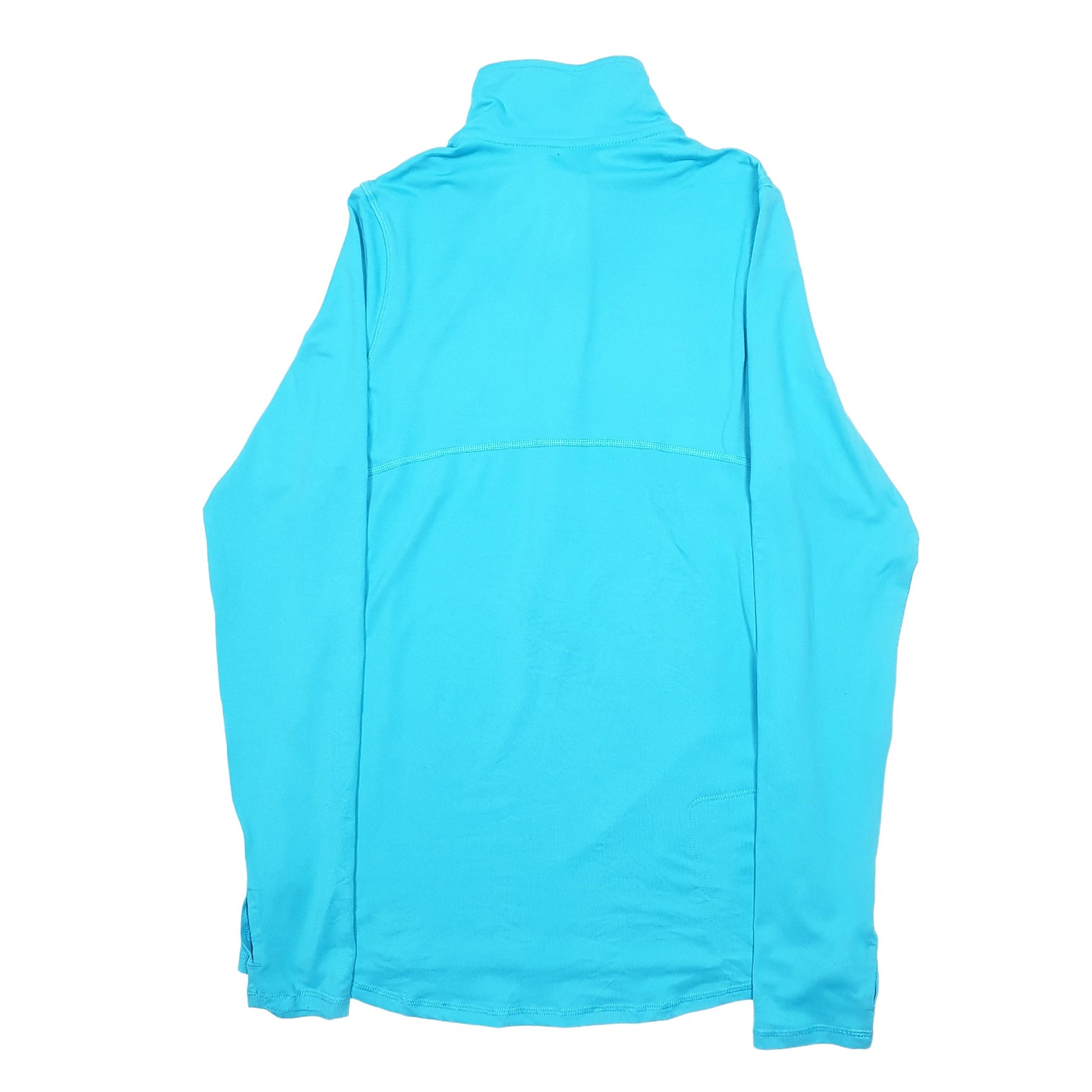 Womens Blue Champion Active Quarter Zip Jumper
