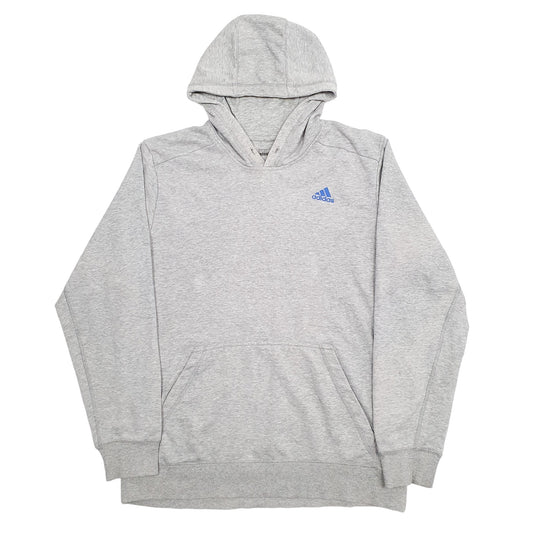 Mens Black Adidas Hoodie Jumper