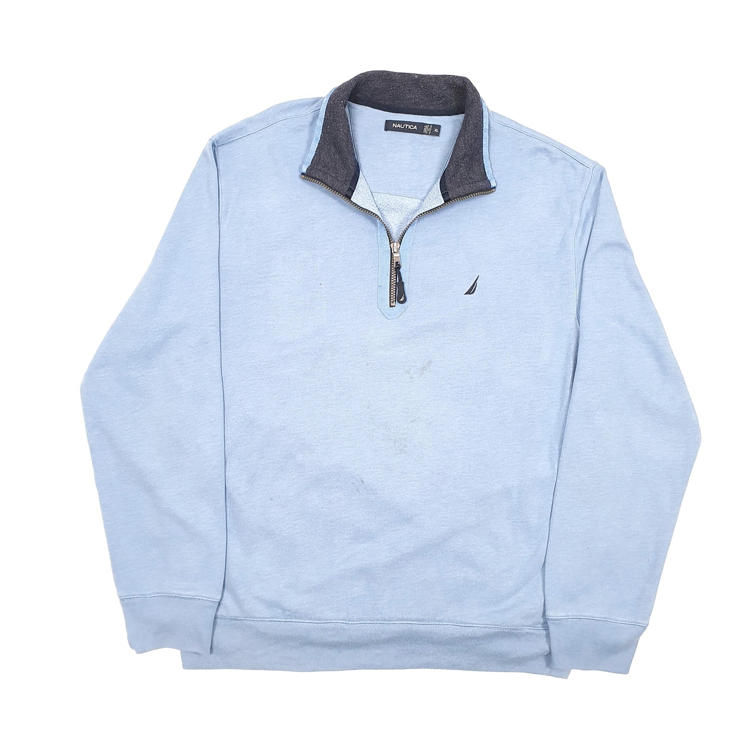 Nautica Quarter Zip XL Blue