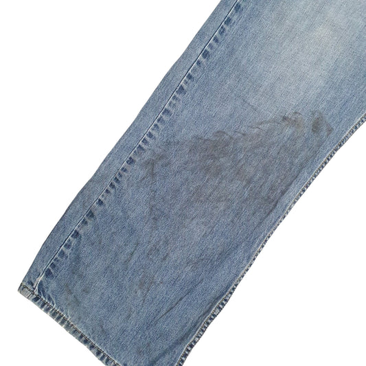 Wrangler Regular Straight Fit Jeans W38 L32 Blue