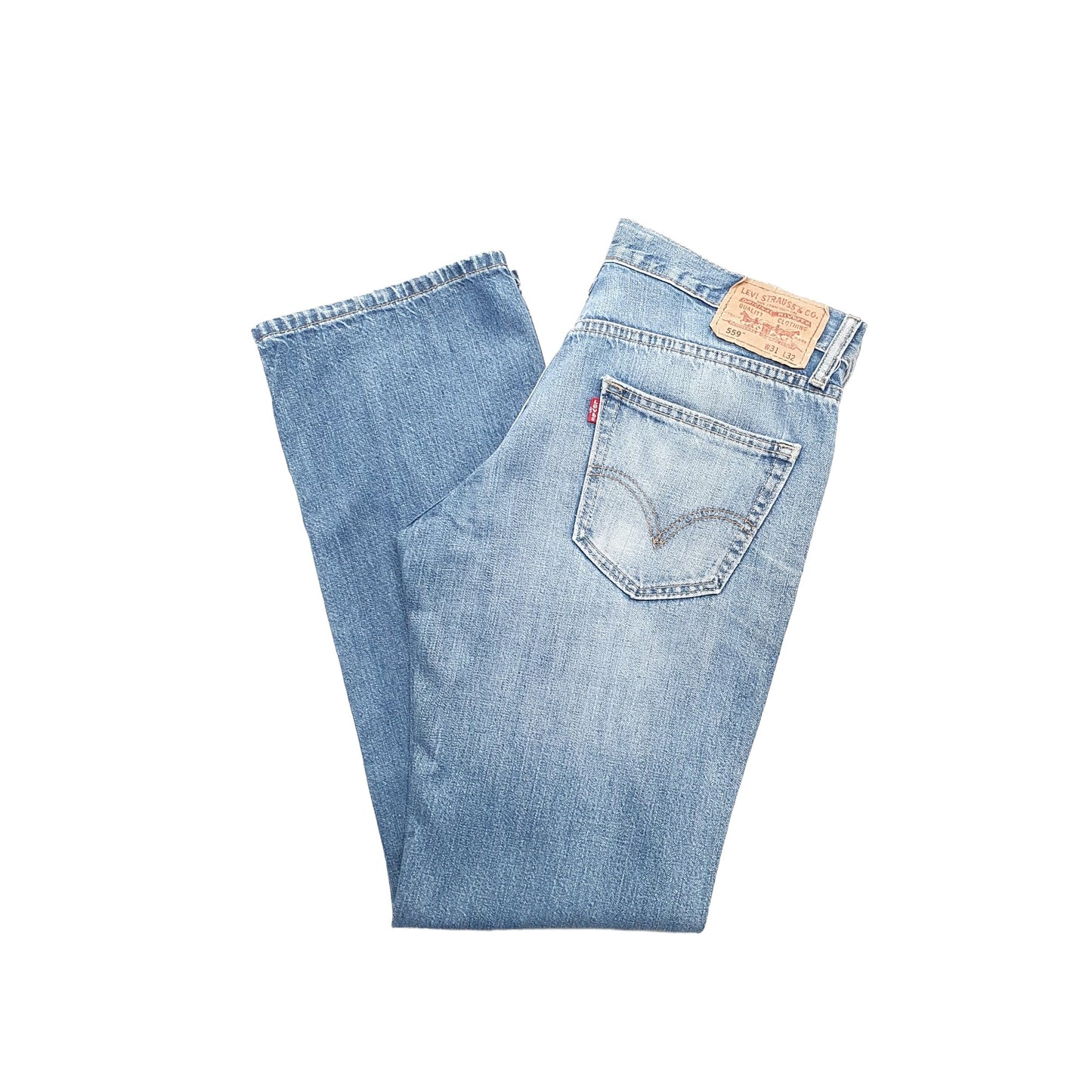 Levis 559 Relaxed Fit Jeans W34 L32 Blue