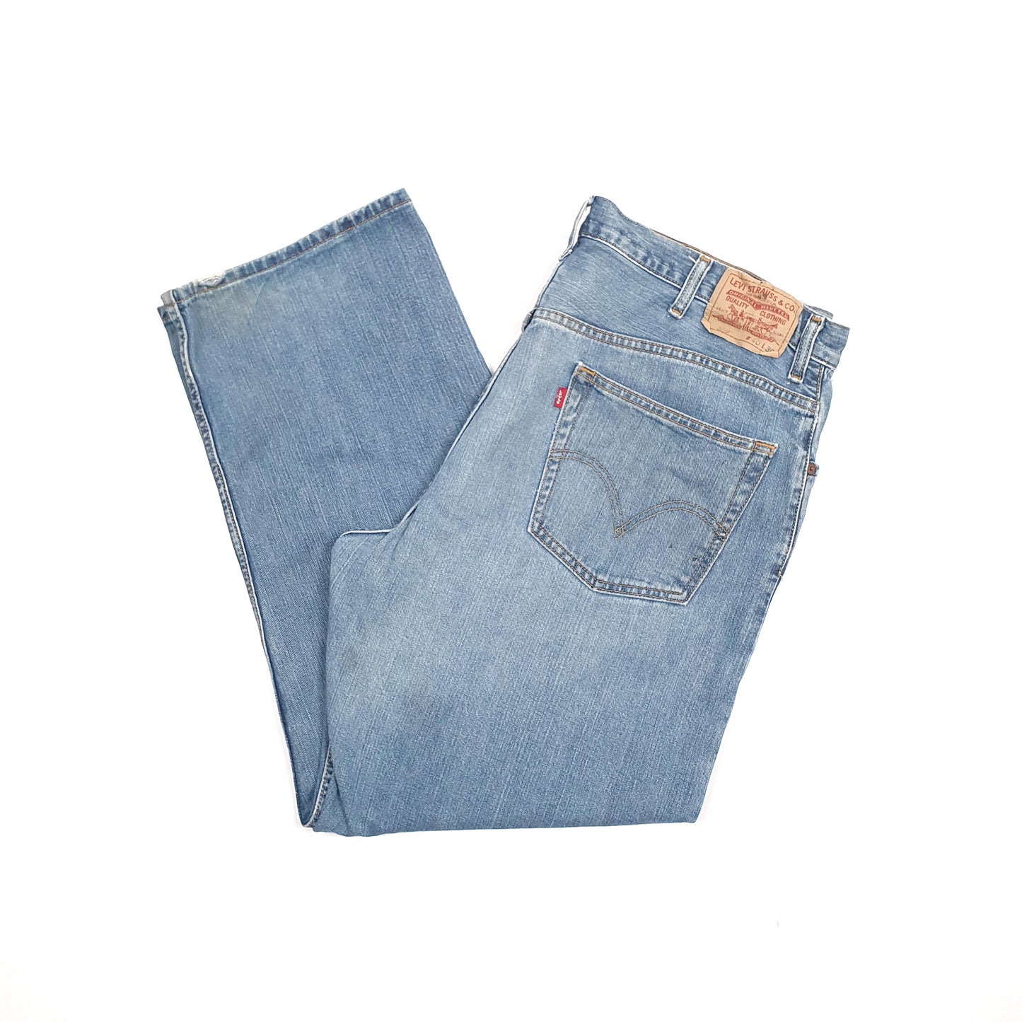 Levis 505 Regular Fit Jeans W40 L30 Blue