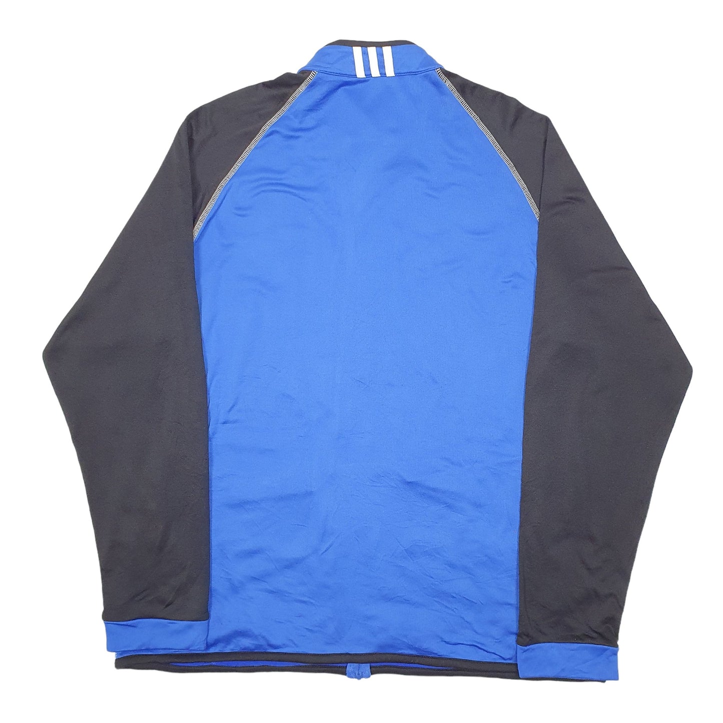 Mens Blue Adidas  Full Zip Jumper