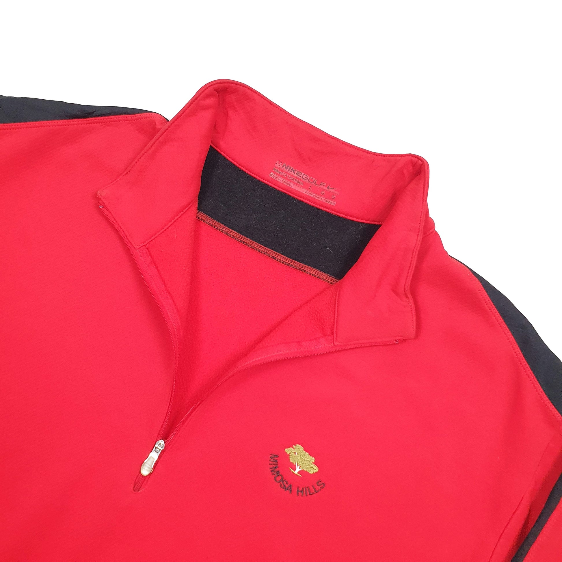 Nike Golf Quarter Zip L Red
