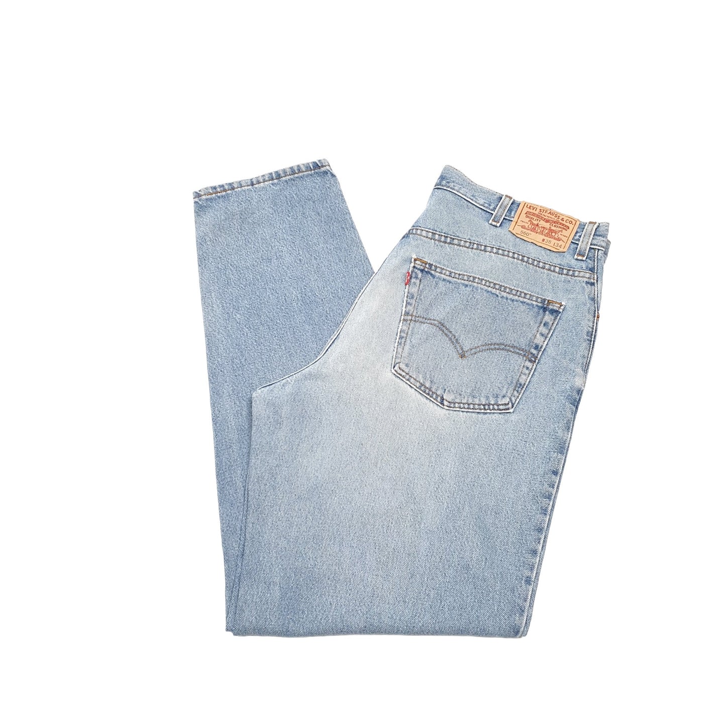 Levis 560 Loose Fit Jeans W38 L34 Blue