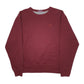 Mens Burgundy Champion  Crewneck Jumper