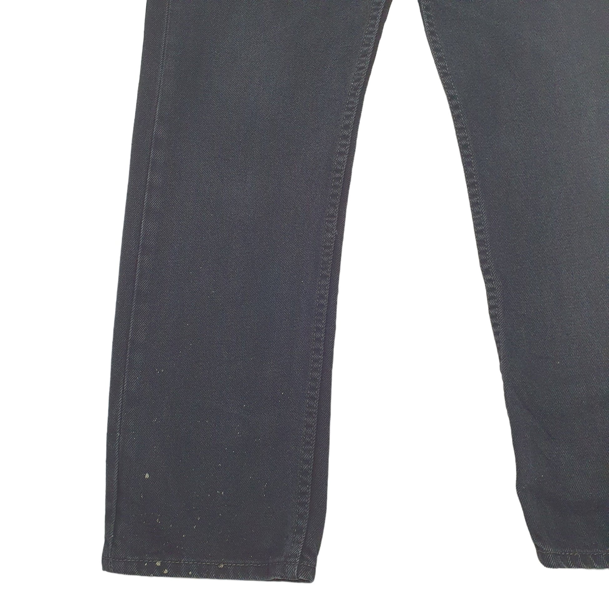 Levis 505 Regular Fit Jeans W32 L30 Black