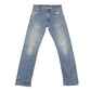 Levis 505 Regular Fit Stretch Jeans W32 L34 Blue