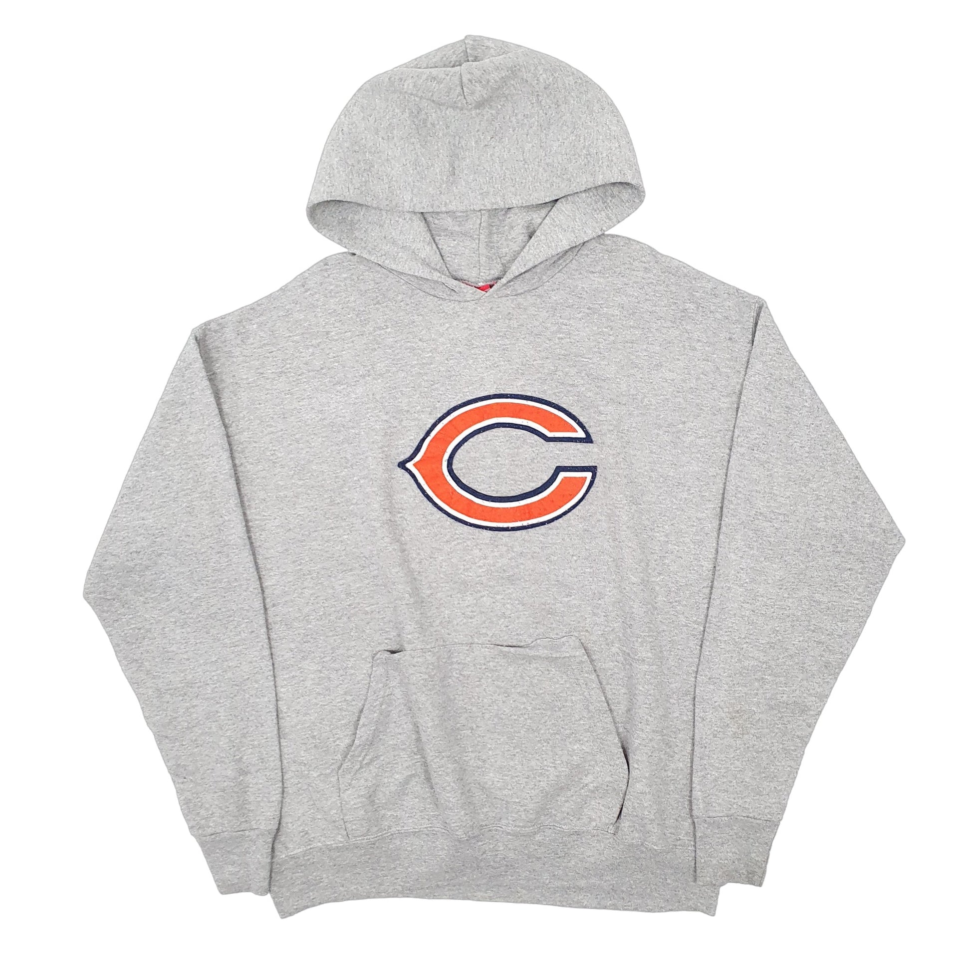 Mens Grey NFL Chicago Cubs Hoodie Jumper