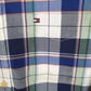 Tommy Hilfiger Long Sleeve Regular Fit Check Shirt Blue