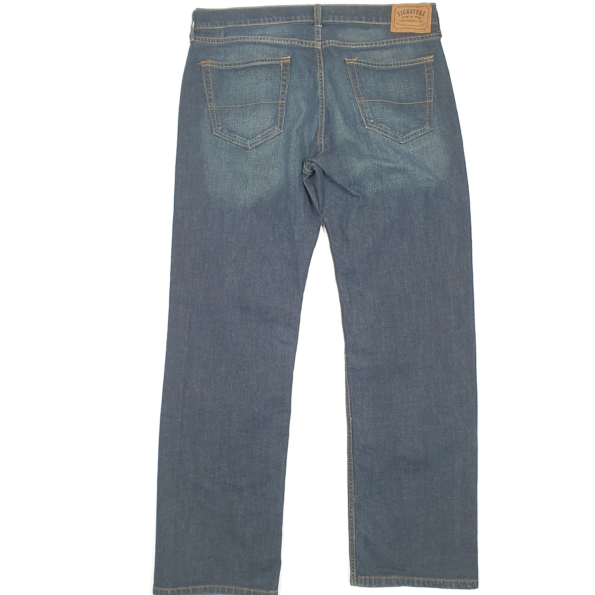 Levis Signature Regular Fit Jeans W36 L31 Blue