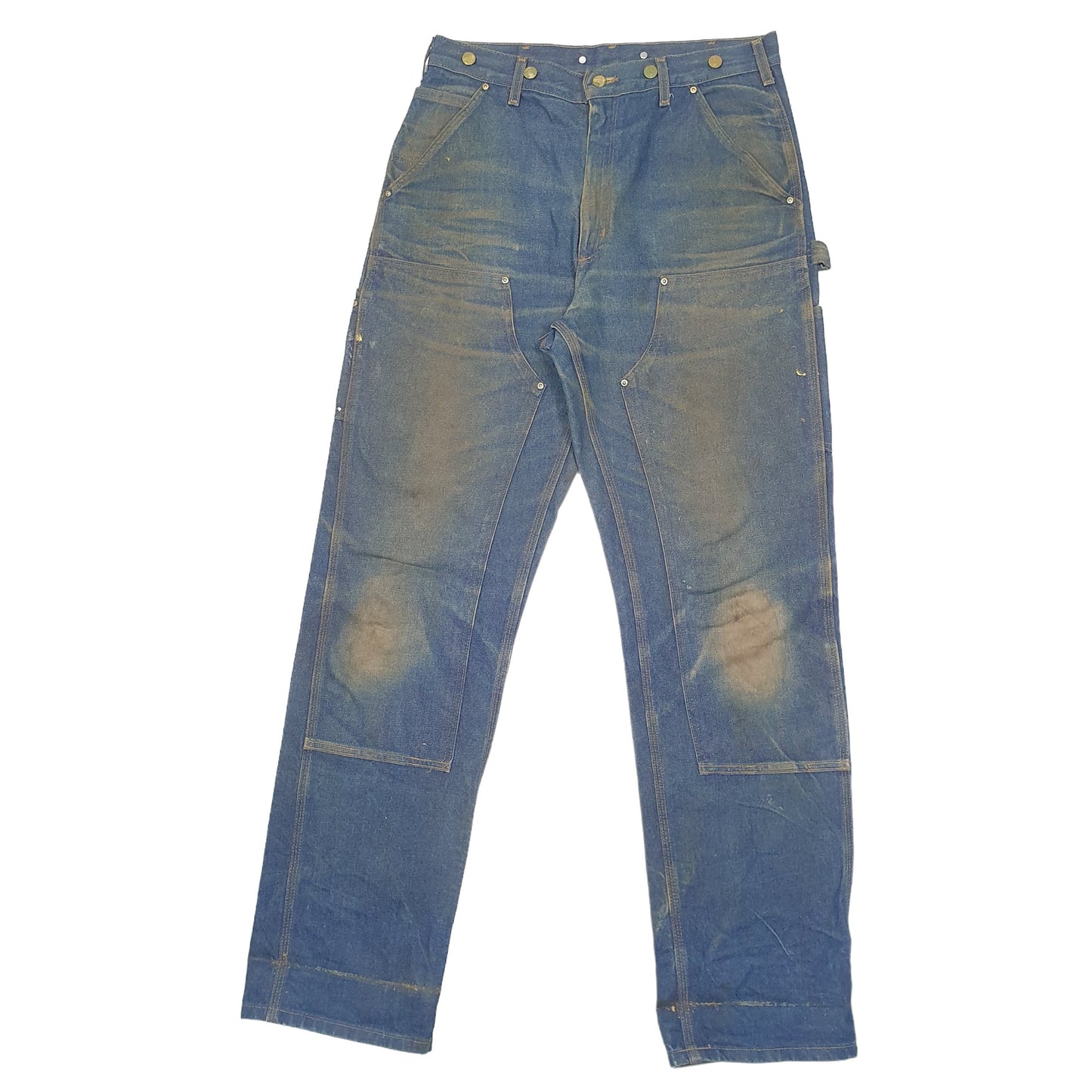 Mens Blue Carhartt  Carpenter Trousers