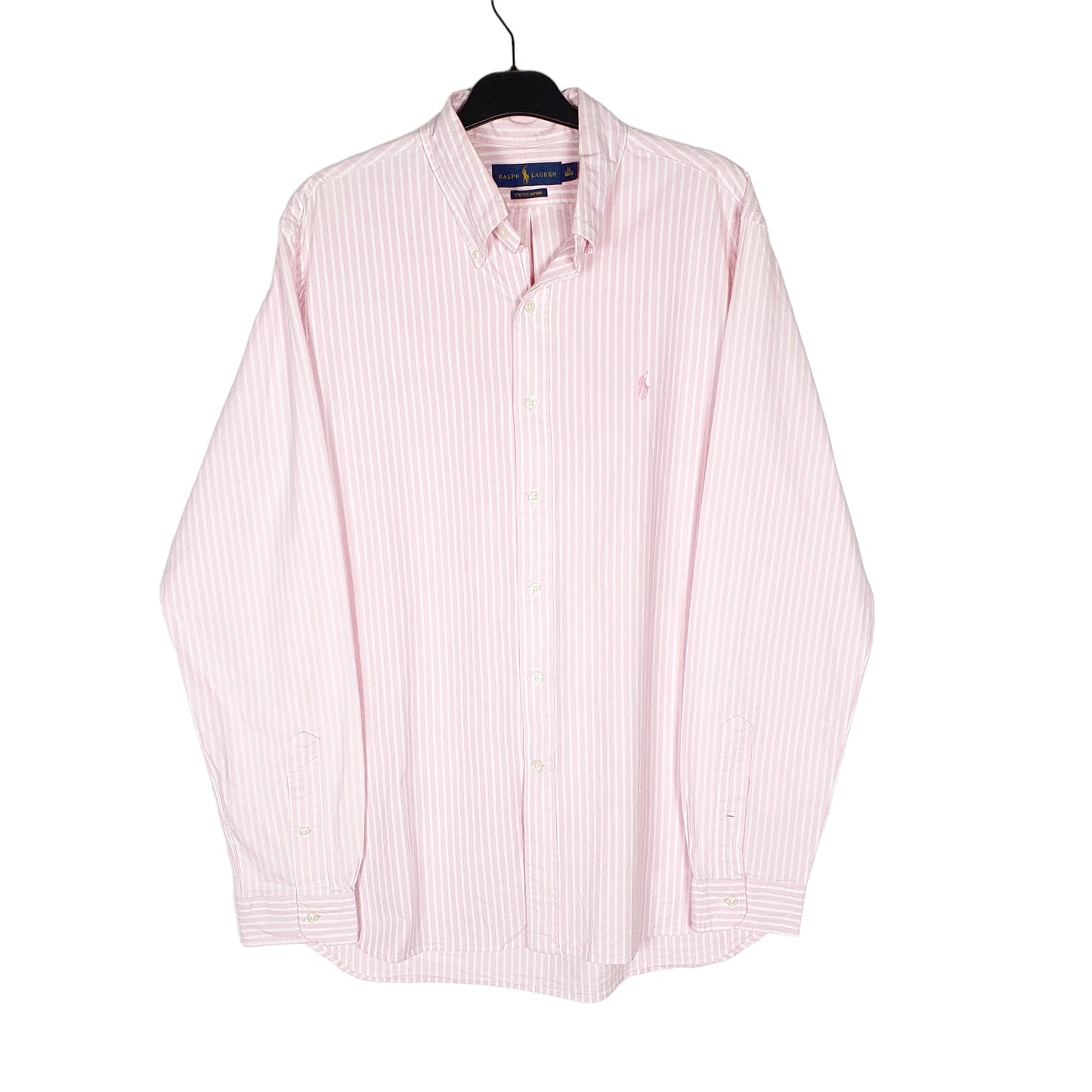 Polo Ralph Lauren Long Sleeve Regular Fit Striped Shirt Pink