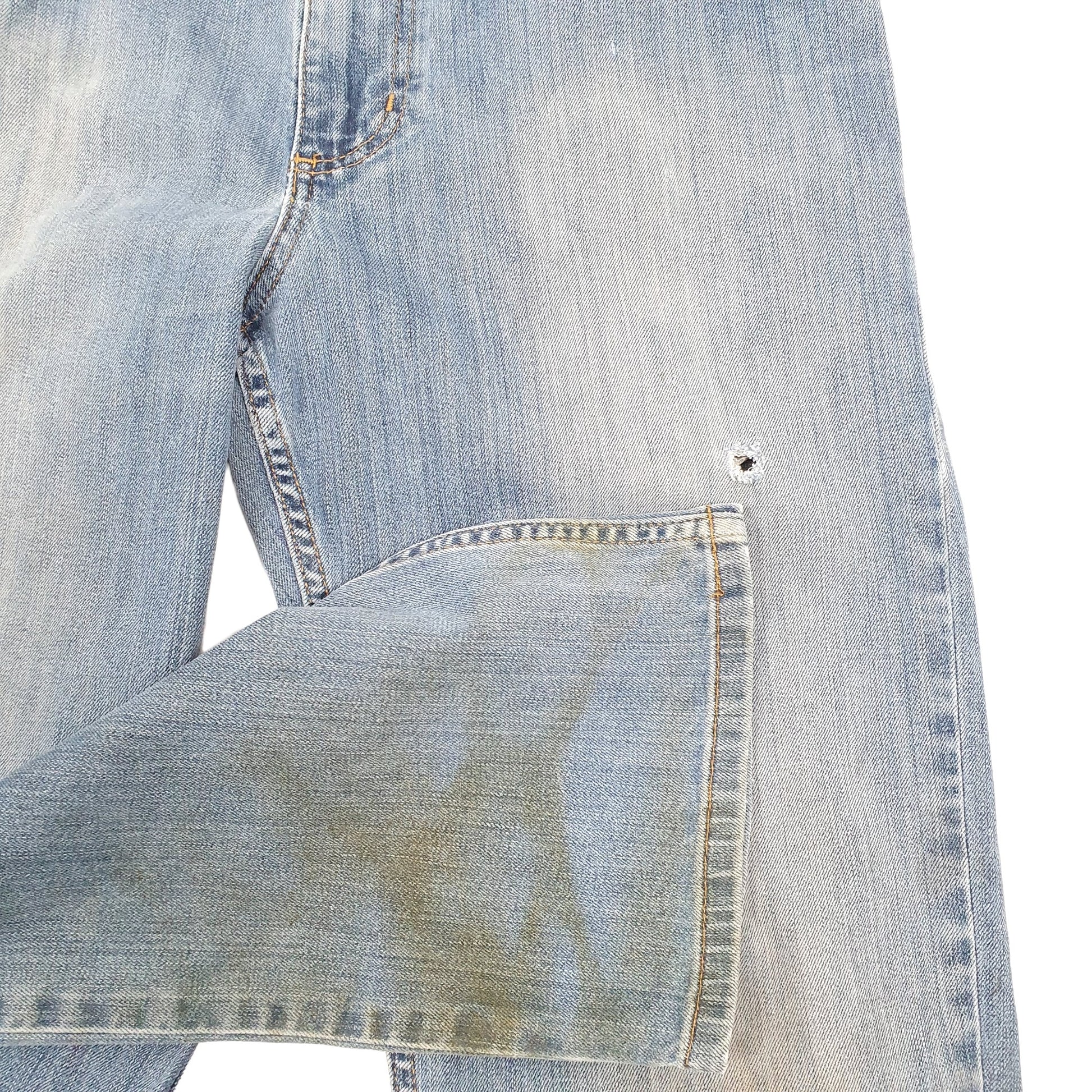 Carhartt Casual Straight Fit Relaxed Jeans W33 L33 Blue