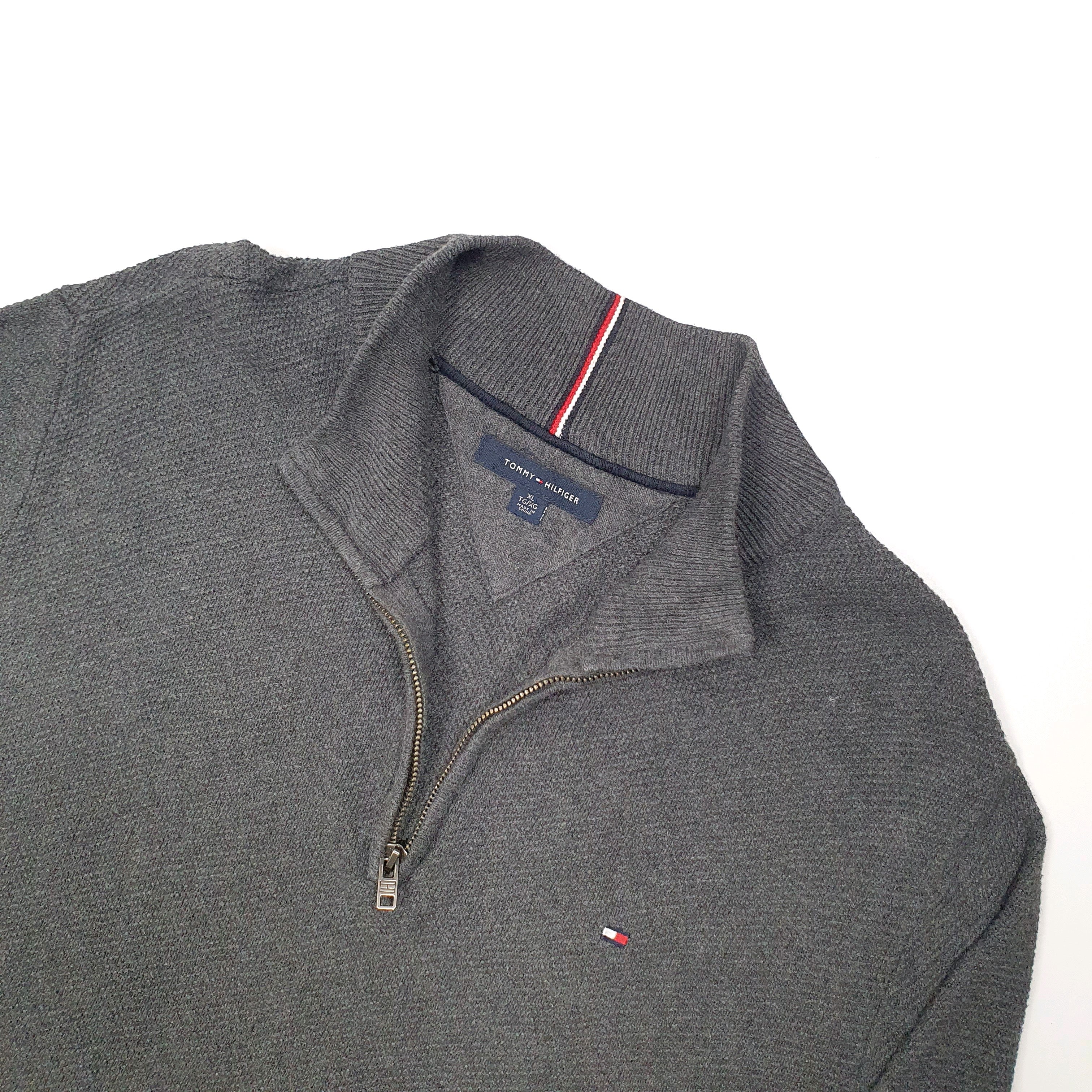 Tommy hilfiger clearance quarter zip jumper