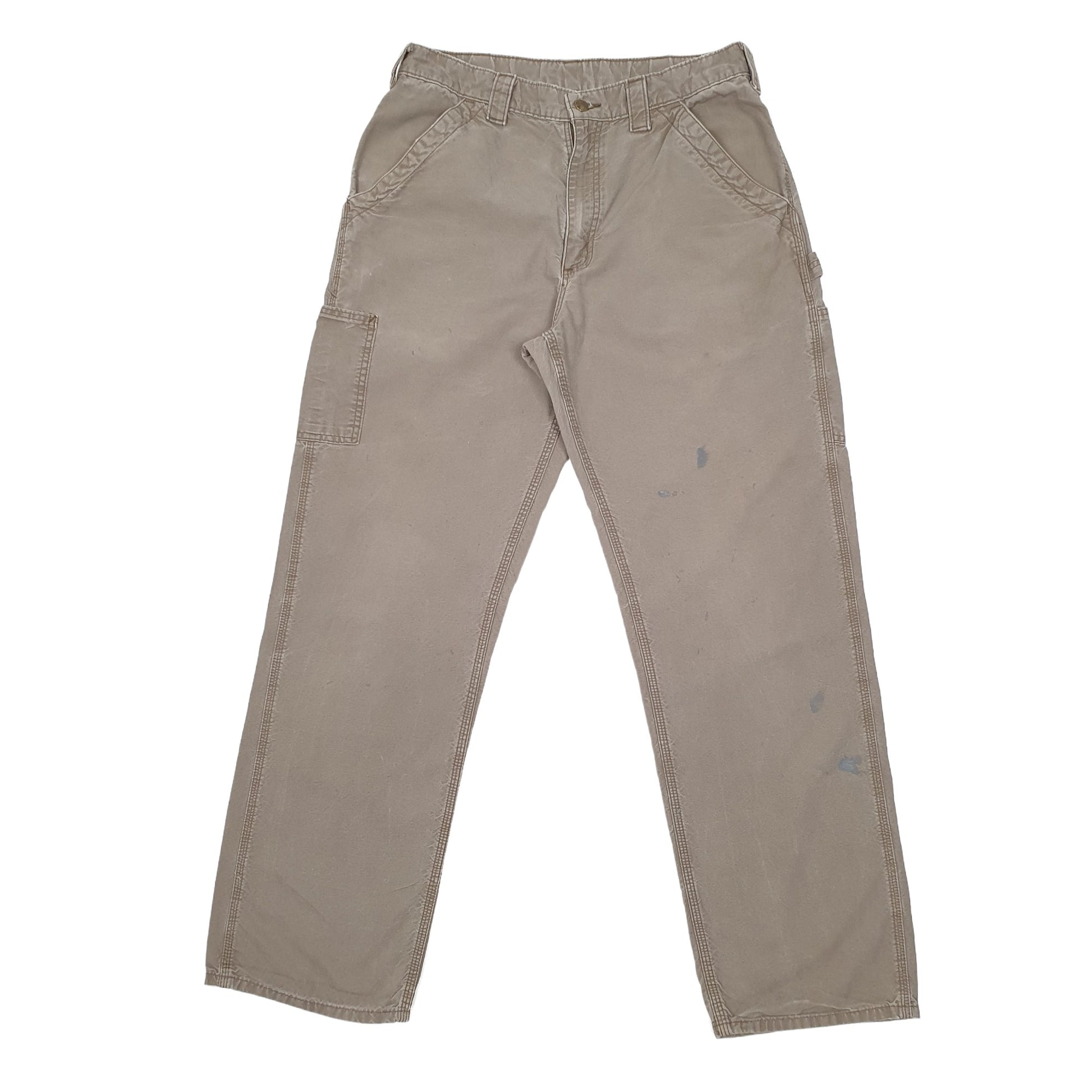 Mens Khaki Carhartt  Carpenter Trousers