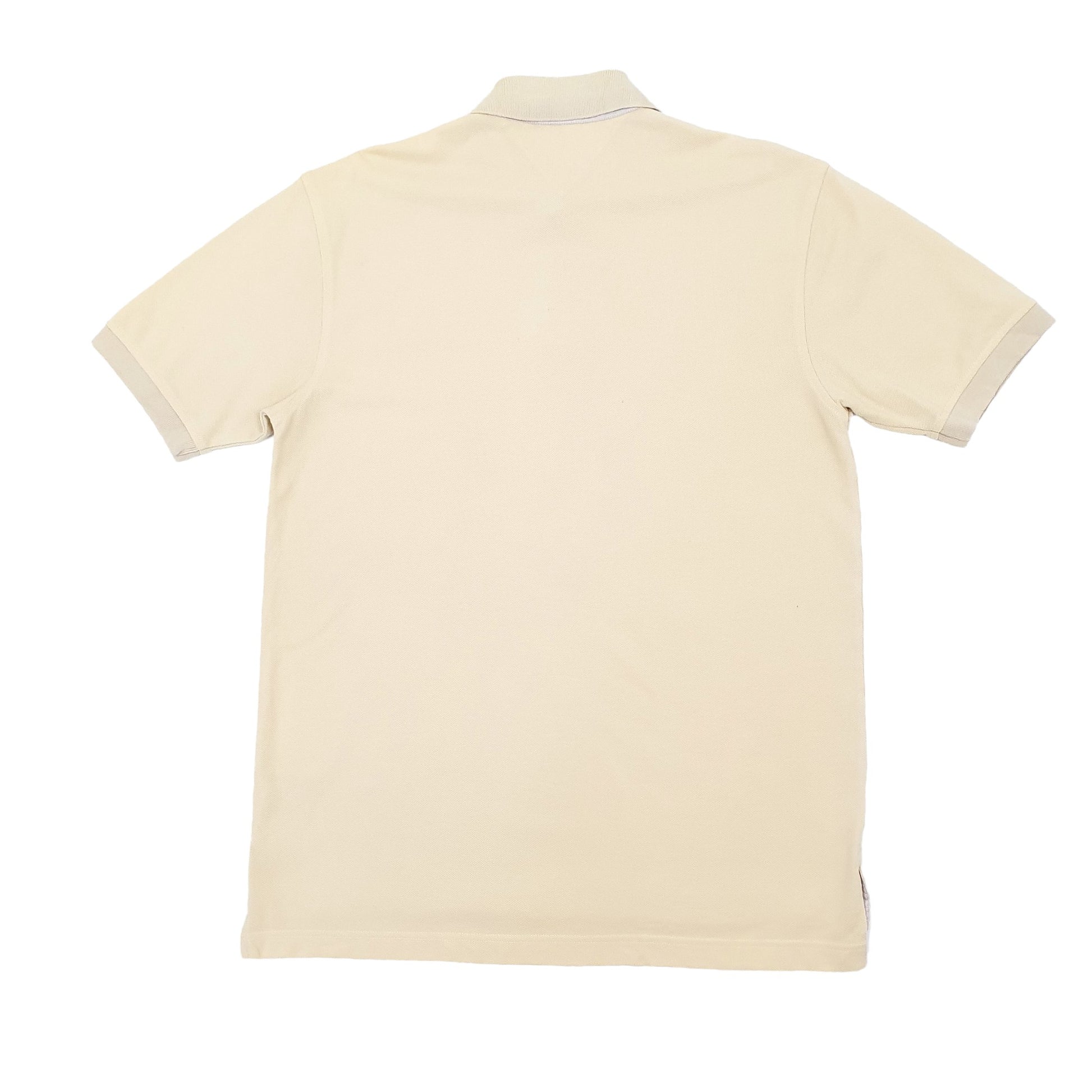 Mens Beige Tommy Hilfiger  Short Sleeve Polo Shirt