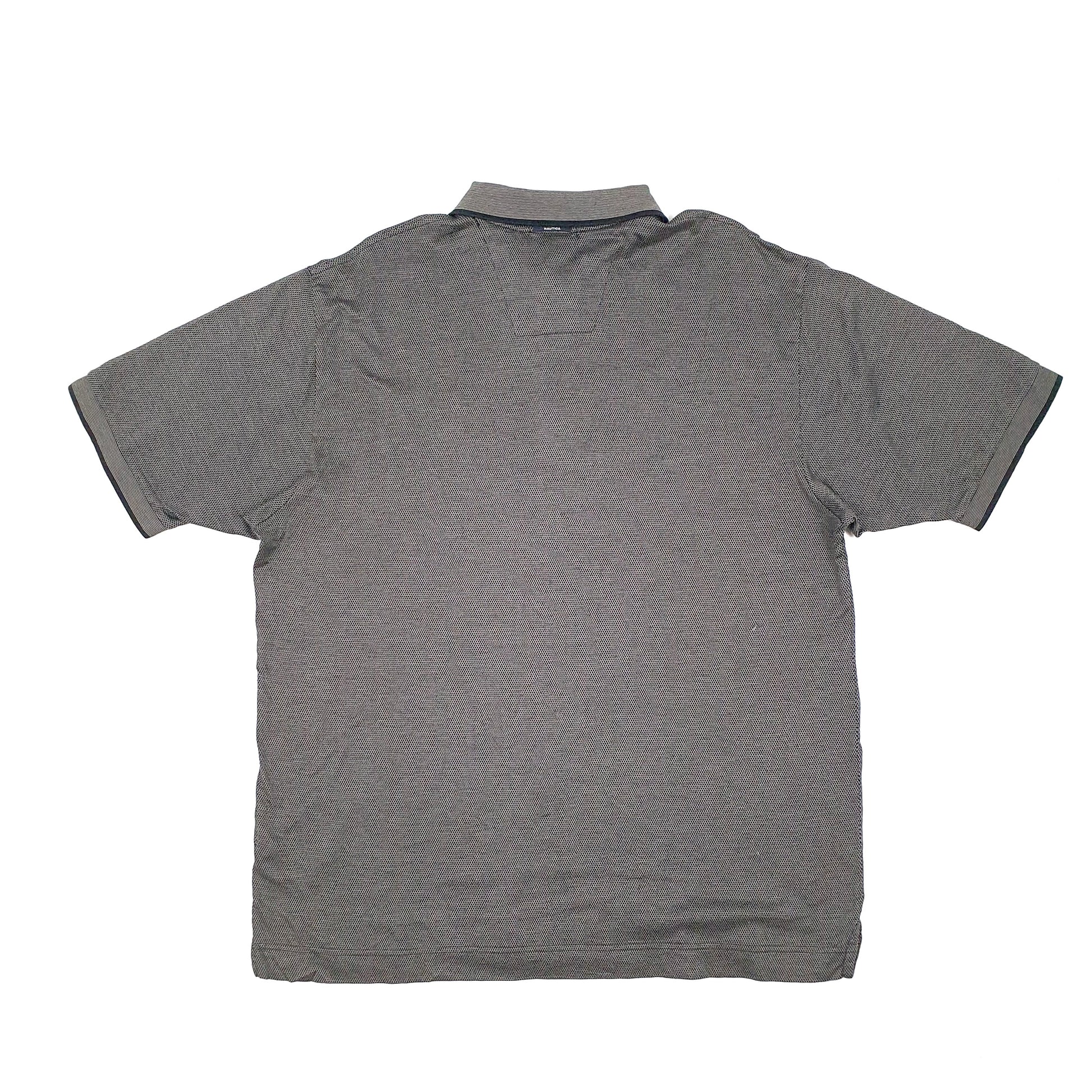 Nautica Short Sleeve Polo Shirt Grey