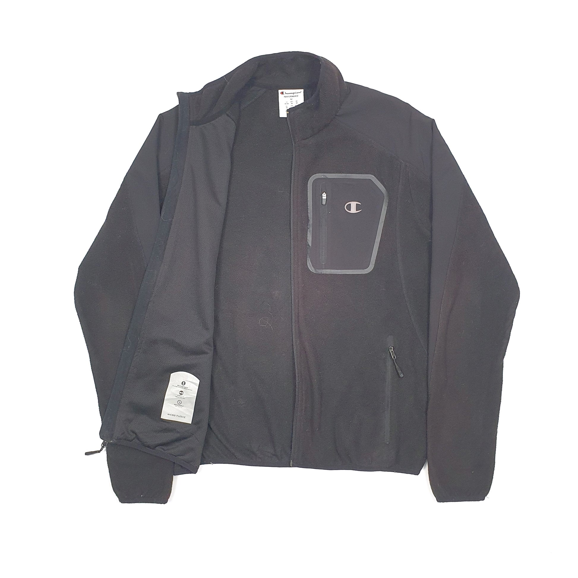 Champion Full Zip Fleece M Black