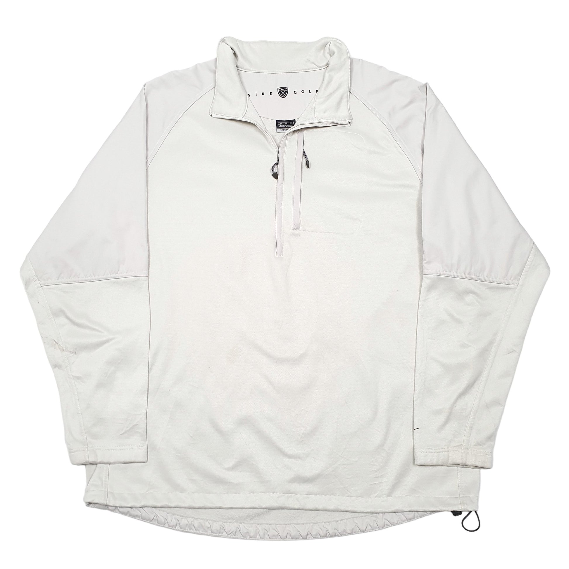 Mens Grey Nike Golf Active Quarter Zip Jumper