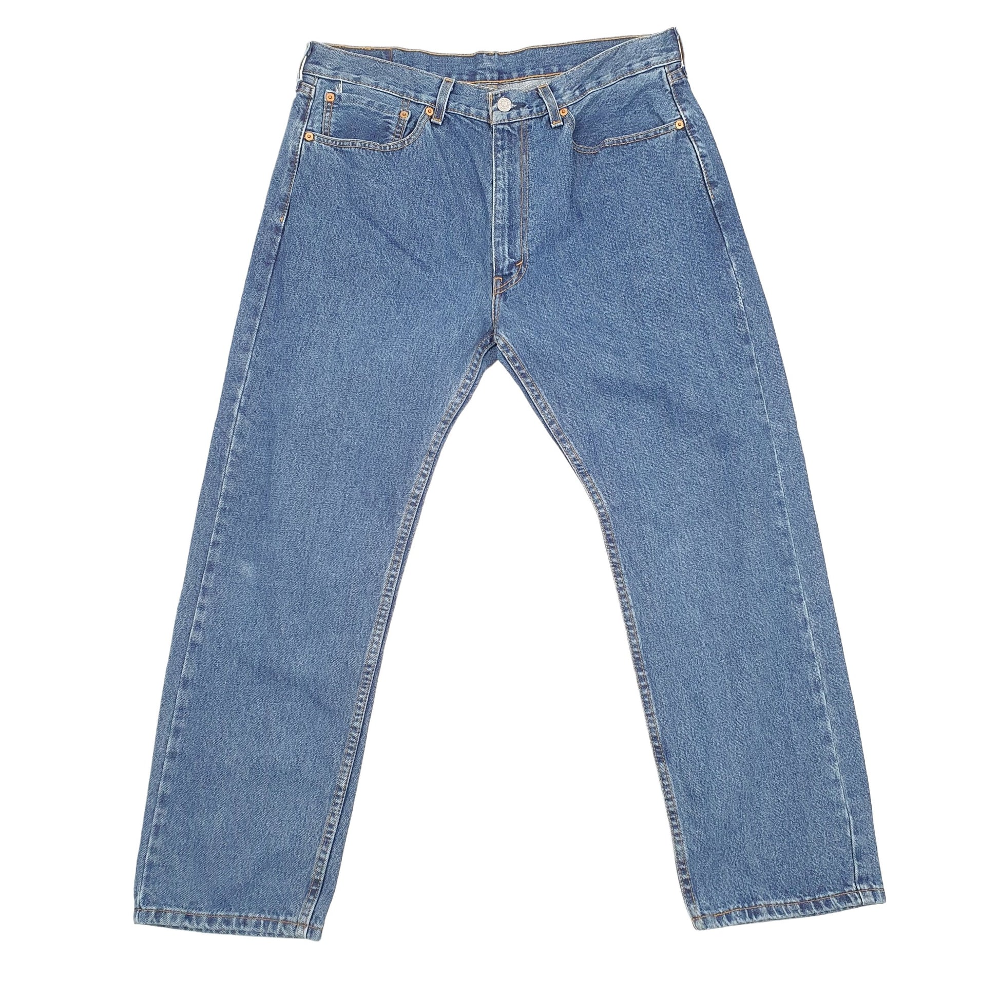 Levis 505 Regular Fit Jeans W36 L28 Blue